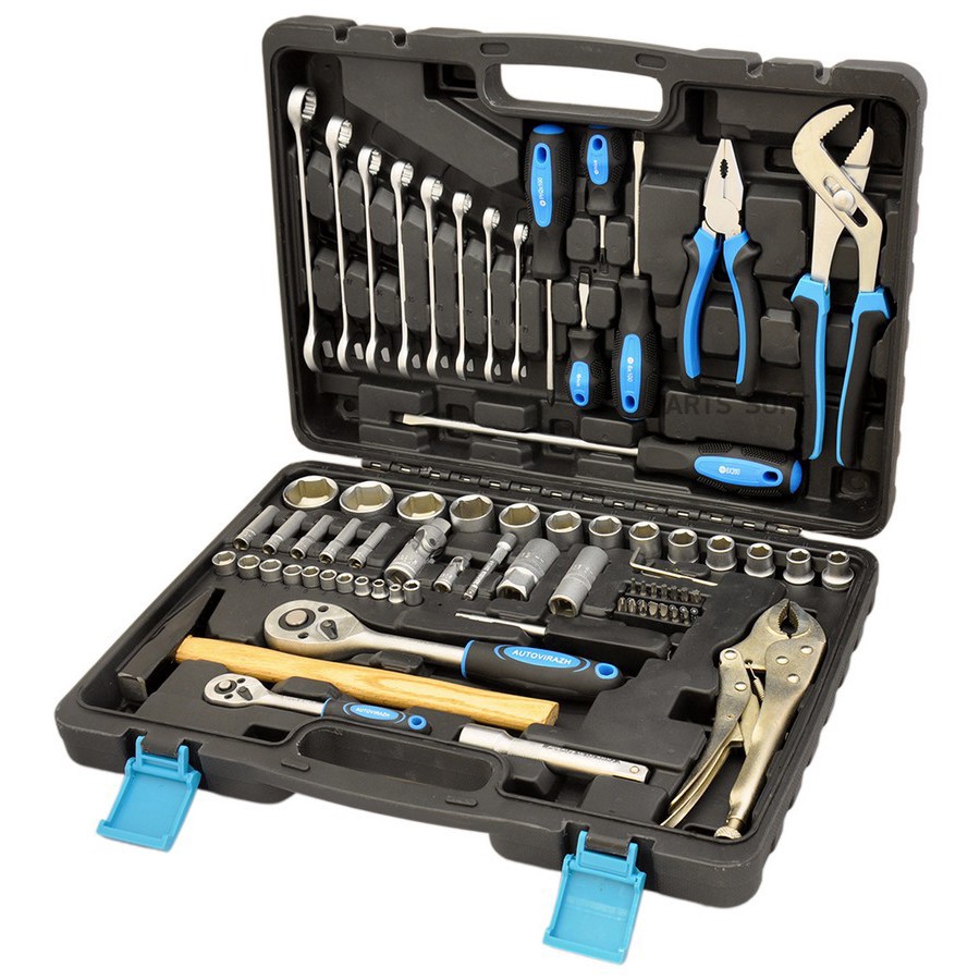 Набор инструментов (72 предмета) "AUTOVIRAZH" - AUTOVIRAZH None None